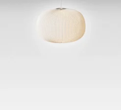 Suspension, Lamella 1, blanc, or, LED, Ø46cm, H33cm - Le Klint