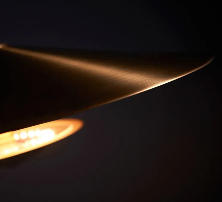 Suspension, Laos Medium, or, LED, 3000K, 880lm, Ø40cm, H12cm - Kaishi