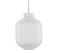 Suspension, Le Klint 105 Anniversary large, blanc, or, Ø30cm, H40cm - Le Klint