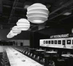 Suspension, Le Soleil, blanc, Ø62cm, H42cm - Foscarini