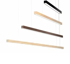Suspension, LED40 pendant, chêne naturel, LED, 3000K, 1800lm, L160cm, H4cm - TUNTO