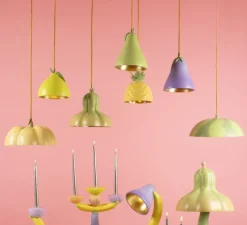 Suspension, Lemon, Vitamin, jaune, Ø14cm, H13cm - Seletti