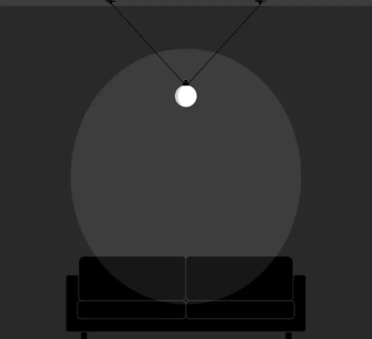 Suspension, Les Acrobates de Gras N°323, opalin, Ø17,5cm, H17,5cm - DCW éditions Paris