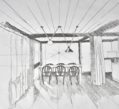 Suspension, Les Acrobates de Gras N°323, opalin, Ø17,5cm, H17,5cm - DCW éditions Paris