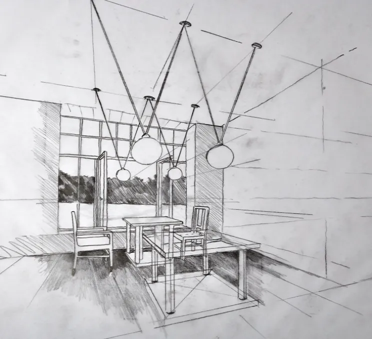 Suspension, Les Acrobates de Gras N°323, noir/intérieur cuivre, Ø26cm, H21,6cm - DCW éditions Paris