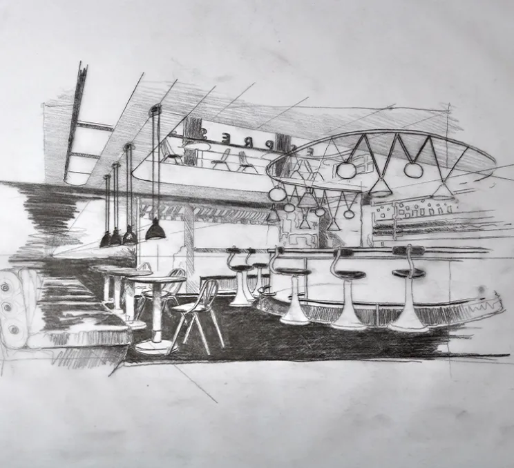 Suspension, Les Acrobates de Gras N°323, noir/intérieur blanc, Ø32cm, H23cm - DCW éditions Paris