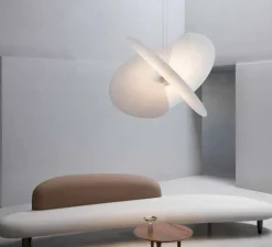 Suspension, Levante, blanc, LED, dim, coupure de phase, 2700K, 54W, Ø102cm, H72cm - Luceplan