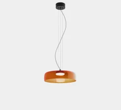 Suspension, Levels 1 Body, ambré, LED, dim, 3000K, 1255 lm, Ø42cm, H15cm - LEDS C4