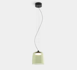 Suspension, Levels, 1 Body, vert, LED, dim, 2700-3000-4000K, 1255 lm, Ø22cm, H27cm - LEDS C4