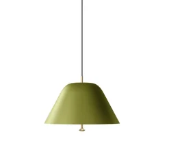 Suspension, Levitate, vert sauge, laiton, Ø40cm, H28,8cm - Audo Copenhagen