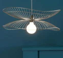 Suspension, Libellule L, taupe métallique, Ø100cm, H40cm - Forestier