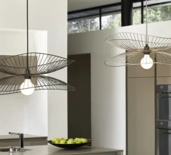 Suspension, Libellule L, taupe métallique, Ø100cm, H40cm - Forestier