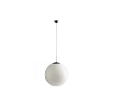 Suspension, light.o.104, blanc & noir, IP40, Ø60cm, H10cm - Zangra