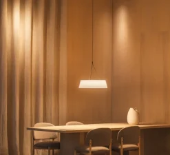 Suspension, Lily 5730, noir, LED, dim, 2700K, 2170 lm, Ø49cm, H13cm - Vibia