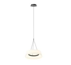 Suspension, Lily 5730, noir, LED, dim, 2700K, 2170 lm, Ø49cm, H13cm - Vibia