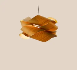 Suspension, Link, bois naturel d'hêtre, Ø46cm, H28 - LZF