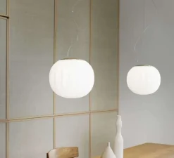 Suspension, Lita, laiton, E27, Ø30cm, H30cm - LUCEPLAN