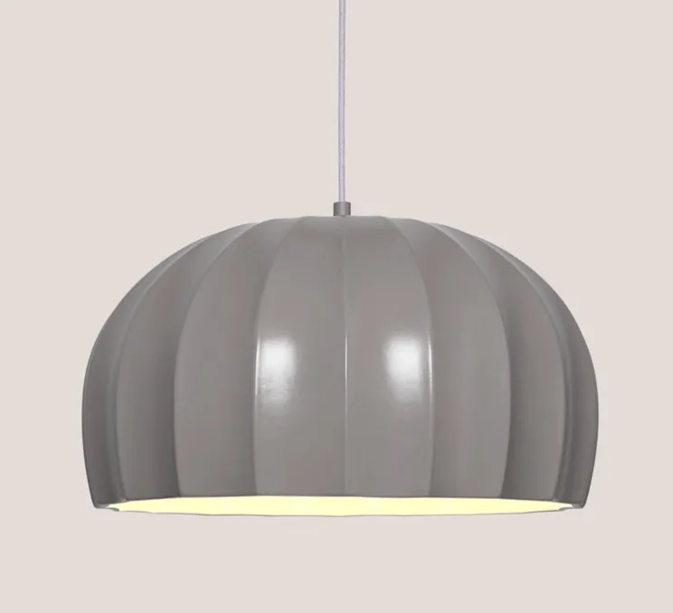 Suspension, Lluvi, gris rainstorm, Ø42,5cm, H23,2cm - Lobo Atelier