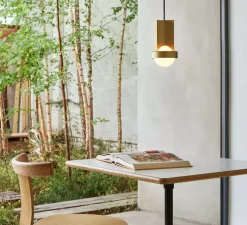 Suspension, Loop, laiton, Ø12,5cm, H21,7cm - Tala