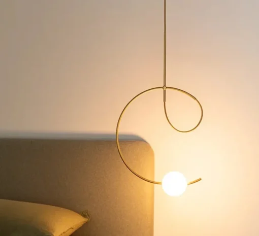 Suspension, Loop, T-4125S, or, LED, dim, 2700K, 1026 lm, L31,8cm, H40cm - Estiluz