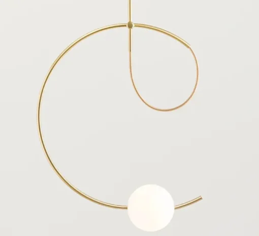 Suspension, Loop, T-4125S, or, LED, dim, 2700K, 1026 lm, L31,8cm, H40cm - Estiluz