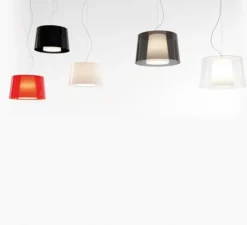 Suspension, L001S, blanc fumé, Ø52cm, H35cm - Pedrali