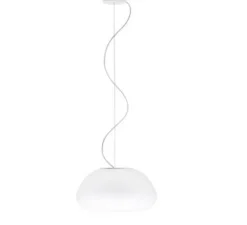 Suspension, Lumi Poga , blanc, Ø42cm, H200cm - Fabbian