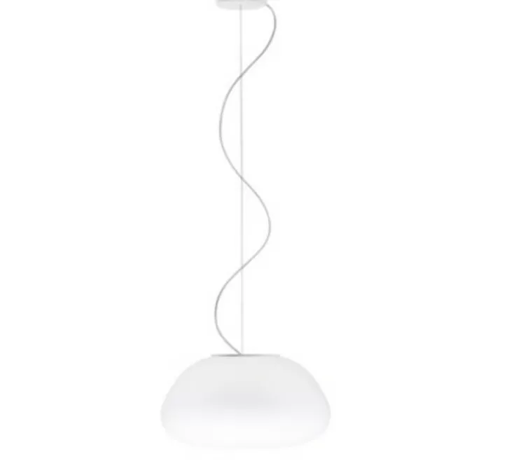 Suspension, Lumi Poga , blanc, Ø42cm, H200cm - Fabbian
