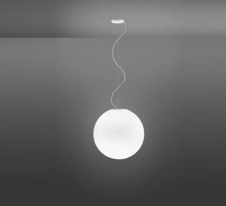 Suspension, Lumi Sfera, blanc, Ø50cm, H49cm - Fabbian