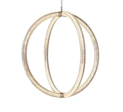 Suspension, Luminora Light 63, Verre transparent, LED, dim, 2790K, 2790 lm, Ø63cm, H68cm - Moooi