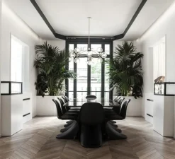 Suspension, Lute M, or fumé, H49cm, Ø22cm - Ebb and Flow