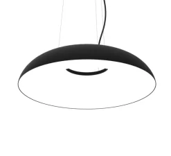 Suspension, Maggiolone, noir, LED, dim, 2700K, 3200 lm, Ø60cm, H12cm - Martinelli Luce