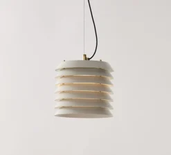 Suspension, Maija 15, blanc mat, LED, dim, 2700K, 289 lm, Ø15cm, H14cm - Santa & Cole