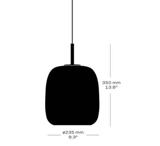 Suspension, Maluma, mousse, Ø23,5cm, H35cm - Fritz Hansen