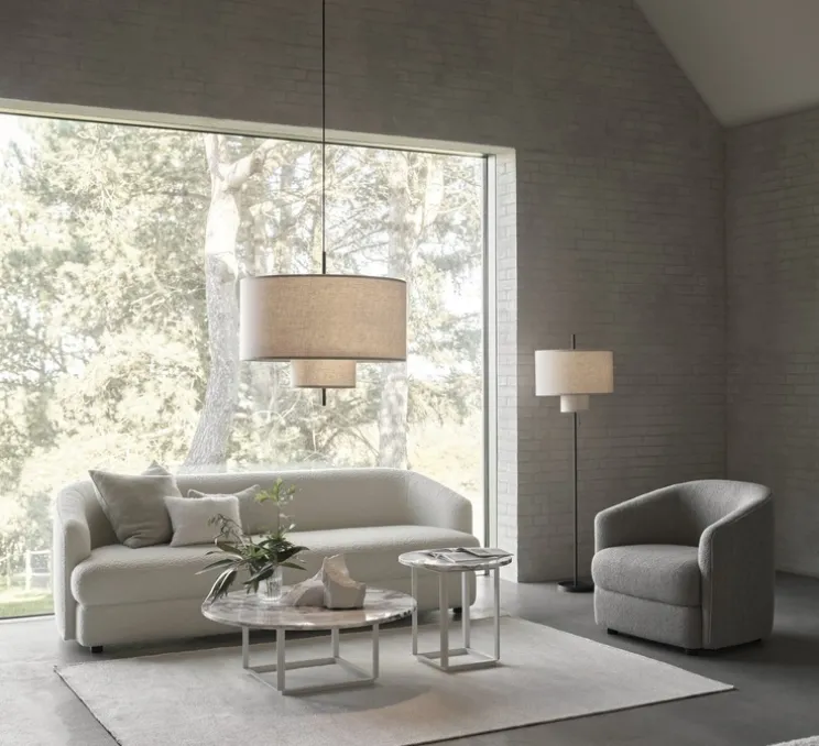 Suspension, Margin, beige, Ø68cm, H44,5cm - New Works