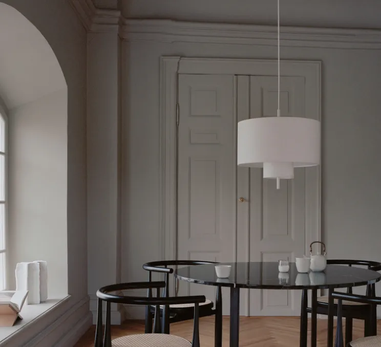 Suspension, Margin, blanc, Ø48cm, H34cm - New Works