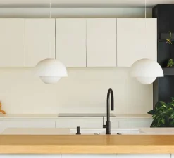 Suspension, Marisol, blanc, LED, 2700K, 887 lm, Ø30cm, H22,7cm - Faro