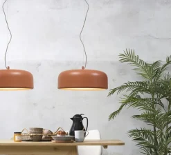 Suspension, Marseille, terracotta, Ø48cm, H27cm - It's about Romi