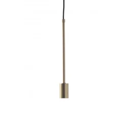 Suspension, Mascara, laiton, Ø7cm, H38cm - Nexel