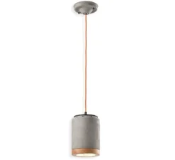 Suspension, Mateca C988, ciment, Ø12,5cm, H19cm - Ferroluce