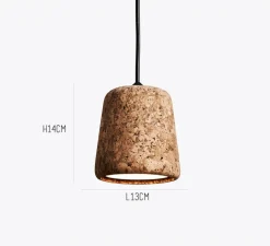 Suspension, Material, liège mixe, Ø13cm, H14cm - New Works