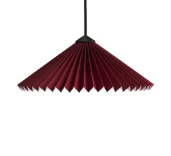 Suspension, Matin 300, rouge oxidé, Ø30cm, H11,5cm - HAY