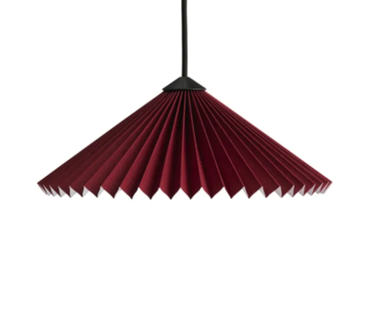 Suspension, Matin 300, rouge oxidé, Ø30cm, H11,5cm - HAY