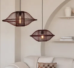 Suspension, Maui S, burgundy, Ø50cm, H23cm - Good&Mojo