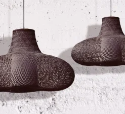 Suspension, May L, marron, Ø95cm, H56cm - Ay Illuminate