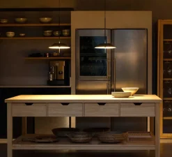 Suspension, Mayfair, graphite, LED, 2700K, 417lm, Ø30cm, H48cm - Vibia