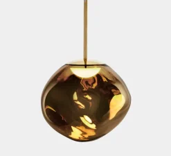 Suspension, Melt Mini, bronze, LED, dim, 3000K, 800lm, Ø28cm, H27cm - Tom Dixon