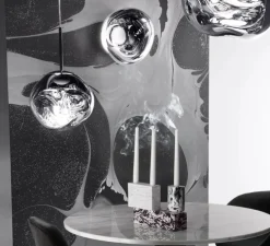 Suspension, Melt Mini, fumé, LED, 3000K, 800lm, Ø28cm, H27cm - Tom Dixon