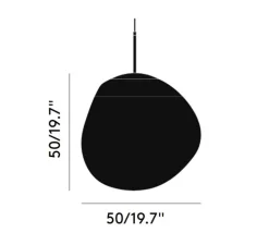 Suspension, Melt, or, LED, 3000K, 800lm, Ø50cm, H50cm - Tom Dixon