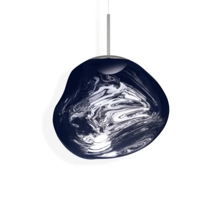 Suspension, Melt, violet fumé, LED, dim, 3000k, 800 lm, Ø50cm, H50cm - Tom Dixon